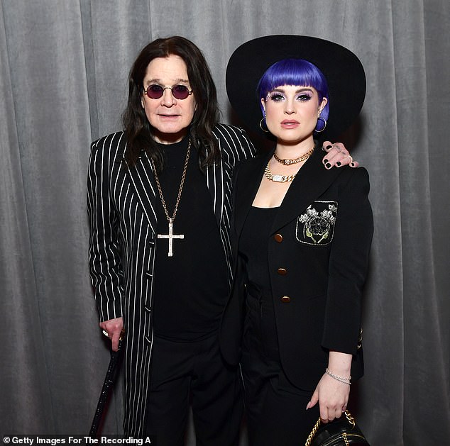 While Kelly, 41, and her mother Sharon have supported one another following Ozzy's death back in July, it's fair to say that battling grief can be an isolating time, particularly when dealing with negative comments online (pictured in 2020)