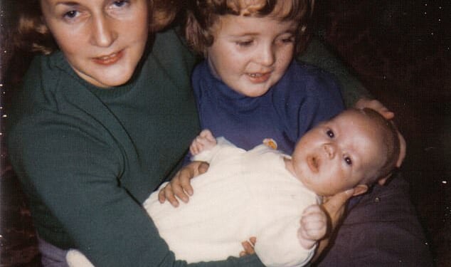 Doting Mum Renee MacRae with three-month-old Andrew and oldest son Gordon