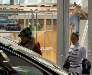 The pair are enjoying a blossoming romance