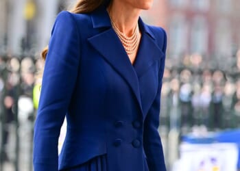 The Princess of Wales arriving Commonwealth Day Service of Celebration at Westminster Abbey