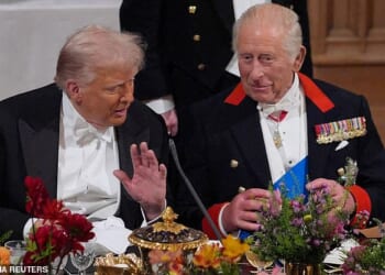 King Charles' trip to the US is set to go ahead next month despite half of Britons wanting it to be cancelled in the wake of Donald Trump's recent blasts at the UK.