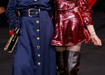 Co-stars of The Devil Wears Prada 2 Meryl Streep and Anne Hathaway attended Fashion Week Mexico