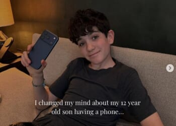 Lauren Silverman has revealed why she backtracked on her strict phone rules with her son Eric, 12, as she confessed Simon Cowell hasn't owned a mobile for eight years