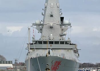 After an Iranian drone struck the RAF Akrotiri base in Cyprus on March 1, 2026, critics lambasted the government for having no major warships nearby to defend sovereign territory. HMS Dragon (pictured) only set sail from Portsmouth on March 10, more than a week after the attack