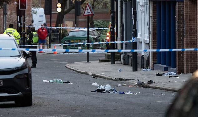 Seven people suffered serious injuries when a Suzuki Swift mounted a pavement and mowed down pedestrians at 9.30pm in Friar Gate on Saturday 28 March
