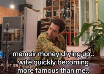 Mark Ronson has joked that his career is 'drying up' and that his wife Grace Gummer is now more famous than him as he revealed he has returned to the studio in an Instagram clip on Monday