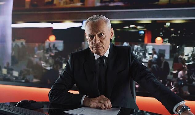 Martin Clunes has won unanimous praise for his chillingly accurate portrayal of disgraced newsreader Huw Edwards in a new Channel 5 drama charting his spectacular fall from grace