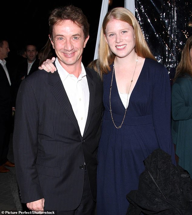 According to her Los Angeles County Department of Public Health death certificate, obtained by TMZ , Katherine died from a self-inflicted gunshot wound to the head; father and daughter are pictured in 2008