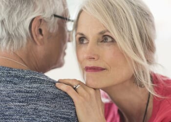 My decision to divorce Martin might have been shocking enough, given we’d had a 43-year marriage, says Daphne Ackrill (models pictured)