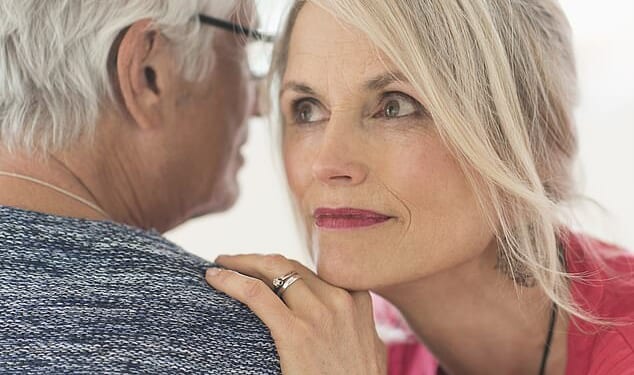 My decision to divorce Martin might have been shocking enough, given we’d had a 43-year marriage, says Daphne Ackrill (models pictured)