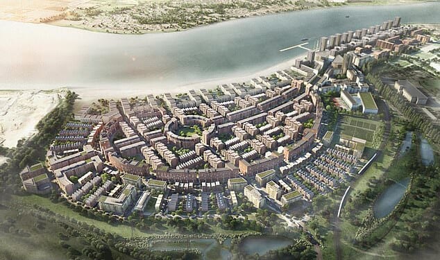 Revised proposals for a development including 20,000 new homes has been approved by Barking and Dagenham council planners