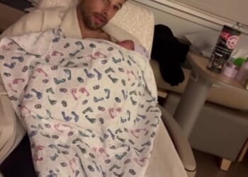 Maura Higgins' Love Island ex Tom Walker has welcomed his first child with his wife Chloe Rayner as they shared a sweet album to Instagram on Monday