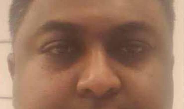 Mauritian Prakash Chumroo, 37, made contact with the young girl on Facebook and sent explicit messages to her, not knowing that he was in fact communicating with a fake account set up by pedophile hunting group ‘The Fleetwood Enforcers'