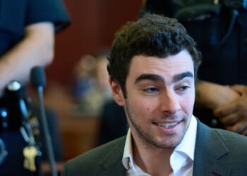 Luigi Mangione appears for a suppression of evidence hearing in the killing of UnitedHealthcare CEO Brian Thompson in Manhattan Criminal Court on Dec. 16, 2025, in New York City.