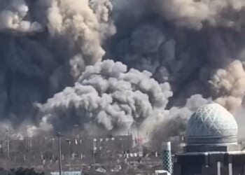 Central Tehran was hit with one of the biggest explosions of the war so far on Friday