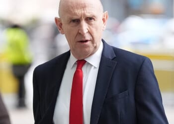 Missiles have been fired at Cyprus and British troops saw a near miss in Bahrain as Iran lashes out in the wake of Donald Trump's strikes, Defence Secretary John Healey has revealed