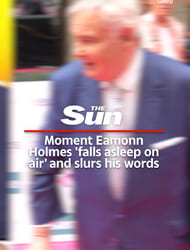 Moment Eamonn Holmes ‘falls asleep on air’ and slurs his words
