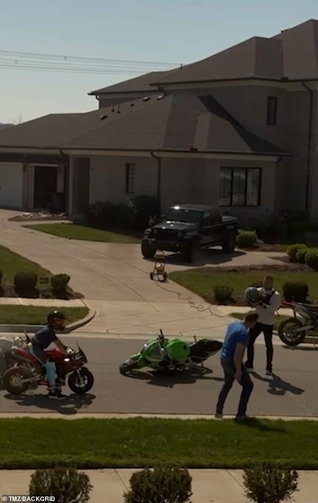 The incident took place in a quiet suburban neighborhood