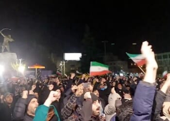 Defiant Iran hardliners rejoice this morning after Ali Khamenei's son was named the new Supreme Leader