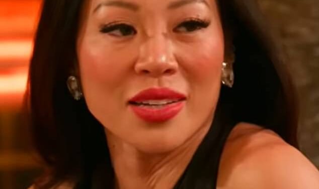 Ladies of London has premiered with an all-new cast but they are already down a socialite after the mother of Princess Beatrice's stepson Dara Huang (pictured) dramatically quit the show