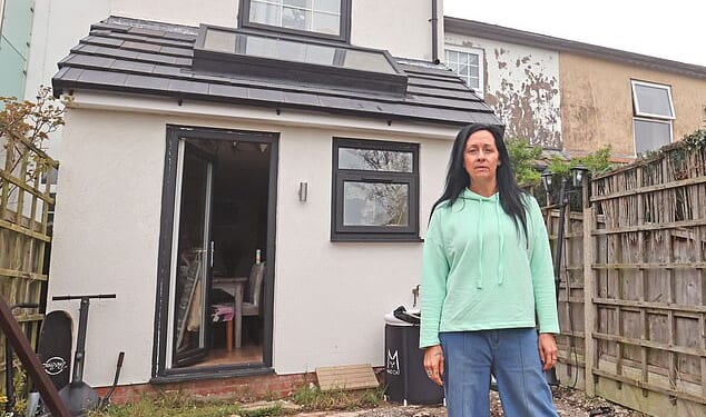 Suzie Cavadino moved into her home in Aughton, Lancashire close to 20 years ago, where she lives with her four children aged between 12 and 19