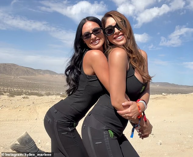 The two motorsport stars were flown to San Diego for treatment on their burns