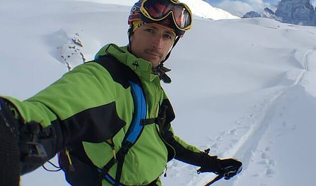 Carlo Chiodini was taking part in an elite alpine training course on March 19 when tragedy struck on the French side of the mountain