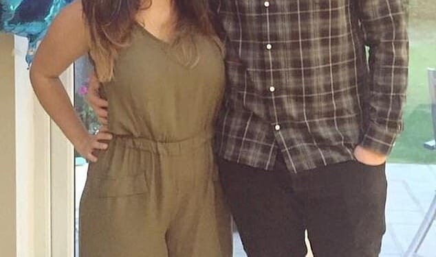 Hours before he left for the music festival George Zographou (right) confided in his older sister Nicole (left) that he didn't feel very well