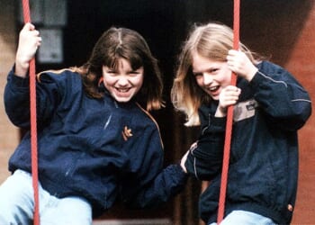 The schoolgirls Jessica Chapman, left, and Holly Wells, right, who were murdered in 2002