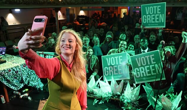 Hannah Spencer of the Green Party won the Gorton and Denton by-election
