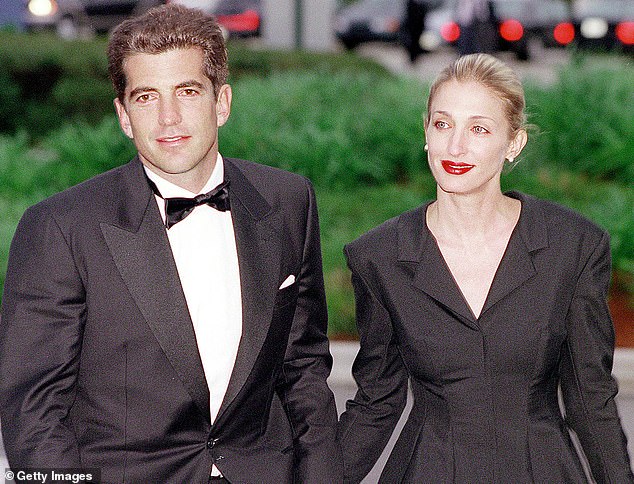 Carolyn appeared to exude the sort of authenticity that young women today crave (with John F Kennedy Jr in 1999)