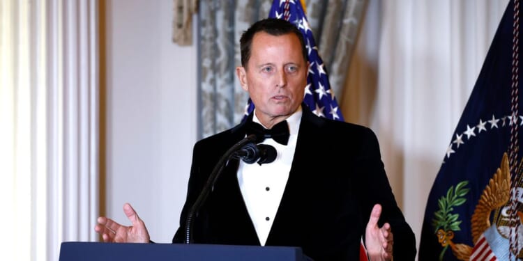 Ambassador Richard Grenell, Kennedy Center President, speaks at the 48th Kennedy Center Honors Medallion Reception at the Department of State on Dec. 6, 2025, in Washington, D.C.