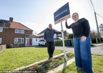 Tori McKillen, 53, and husband Mhinder Mehta, 57, are trying to sell their Cambridgeshire home