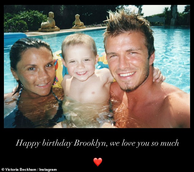 In the Instagram post, Nicola seemingly took aim at David and Victoria's olive branch to their son by sharing a pointed song choice and mimicking their 'We love you Brooklyn' comments