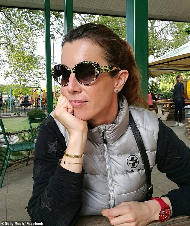 A source told The Sun: 'Noel and Sally split earlier this year. There was nothing dramatic, it was amicable, they just weren't right for each other' (Sally pictured in 2017)