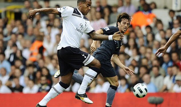 David Silva (pictured on his Premier League debut at Tottenham in 2010) was a floppy-haired lightweight when he arrived at Man City