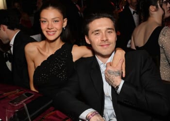 Brooklyn Beckham has kept a low profile in Los Angeles while his brother and father are in town