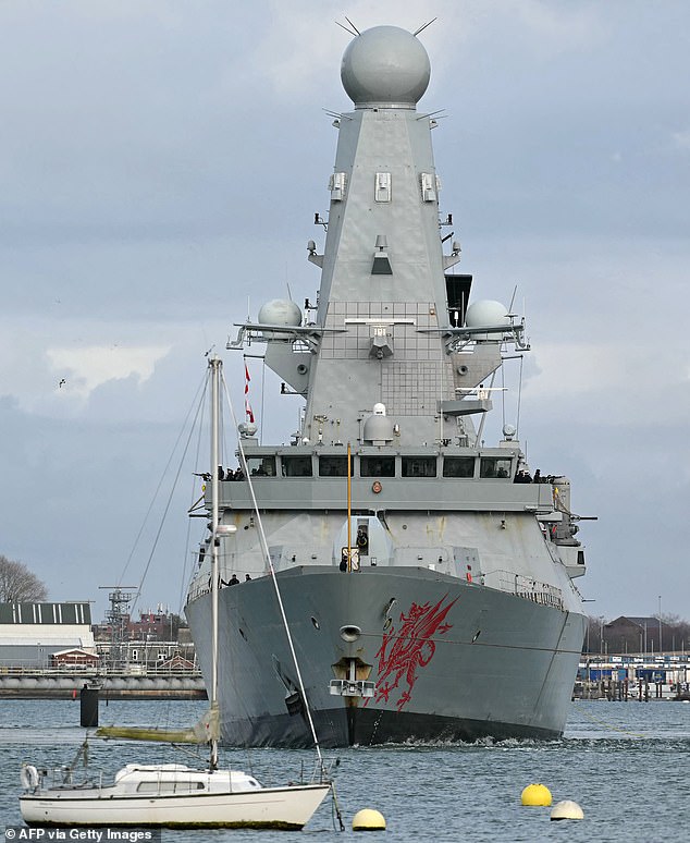 HMS Dragon has already been deployed to defend a British military base in Cyprus