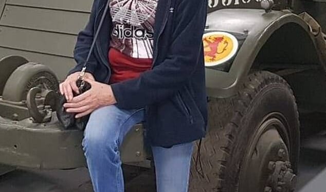 Rose Webb (pictured), 58, along with Casey Jackson, 32, Emma Dee Jackson, 34, and Billie Jo Jackson, 35, allegedly kicked, punched and pulled out clumps of hair during the fight at the Cocktail Club on Shaftesbury Avenue