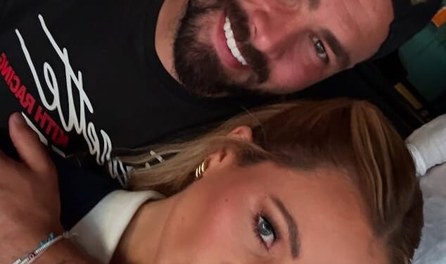 Olivia Attwood and Bradley Dack's split was reportedly caused by 'his infidelity as he rekindles a romance with his ex-girlfriend' (pictured Olivia and Bradley)