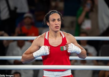 Olympics BAN transgender and DSD athletes from ALL women's sports - using sex tests to block the likes of gender row boxer Imane Khelif and male weightlifter Laurel Hubbard