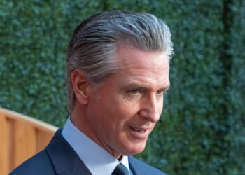 California Gov. Gavin Newsom attends the 19th Annual California Hall of Fame Ceremony at The California Museum on March 19, 2026, in Sacramento, California.