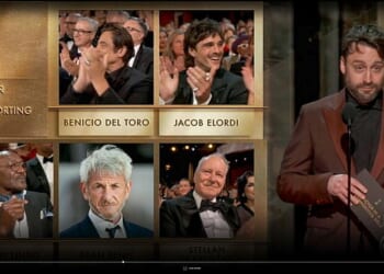 Sean Penn was not in attendance as he earned his third Oscar