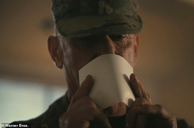 In the Paul Thomas Anderson directed film, Penn portrays Col. Steven J. Lockjaw who is a corrupt military officer who pursues revolutionary group the French 75