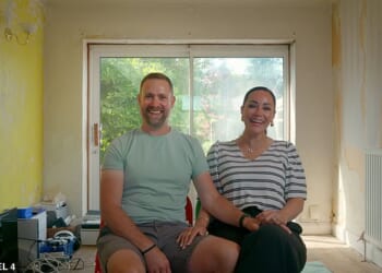 Development manager Michael and social worker Allison from Guildford couldn't afford to stay in their property of nine years - where they had brought up their two sons - after former Prime Minister Liz Truss's 2022 'mini budget' soared their bills