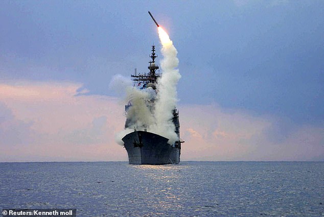 Tomahawks can be launched by US surface vessels or submarines