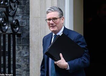 The Pentagon vented its fury at Keir Starmer (pictured leaving 10 Downing Street) on Monday for his ¿pearl-clutching¿ over the US attacks on Iran
