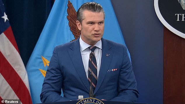 Pentagon chief Pete Hegseth spent over $93billion of taxpayer money this past September on expensive foods, musical instruments and technology
