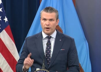 Hegseth spent his Friday morning briefing lecturing the press about unfavorable headlines while refusing to answer questions about the military¿s plan to curb the Islamic regime¿s efforts to deepen the global oil crisis