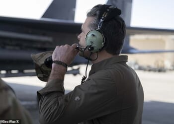 Secretary of War Pete Hegseth posted photos from his secret trip to the Middle East